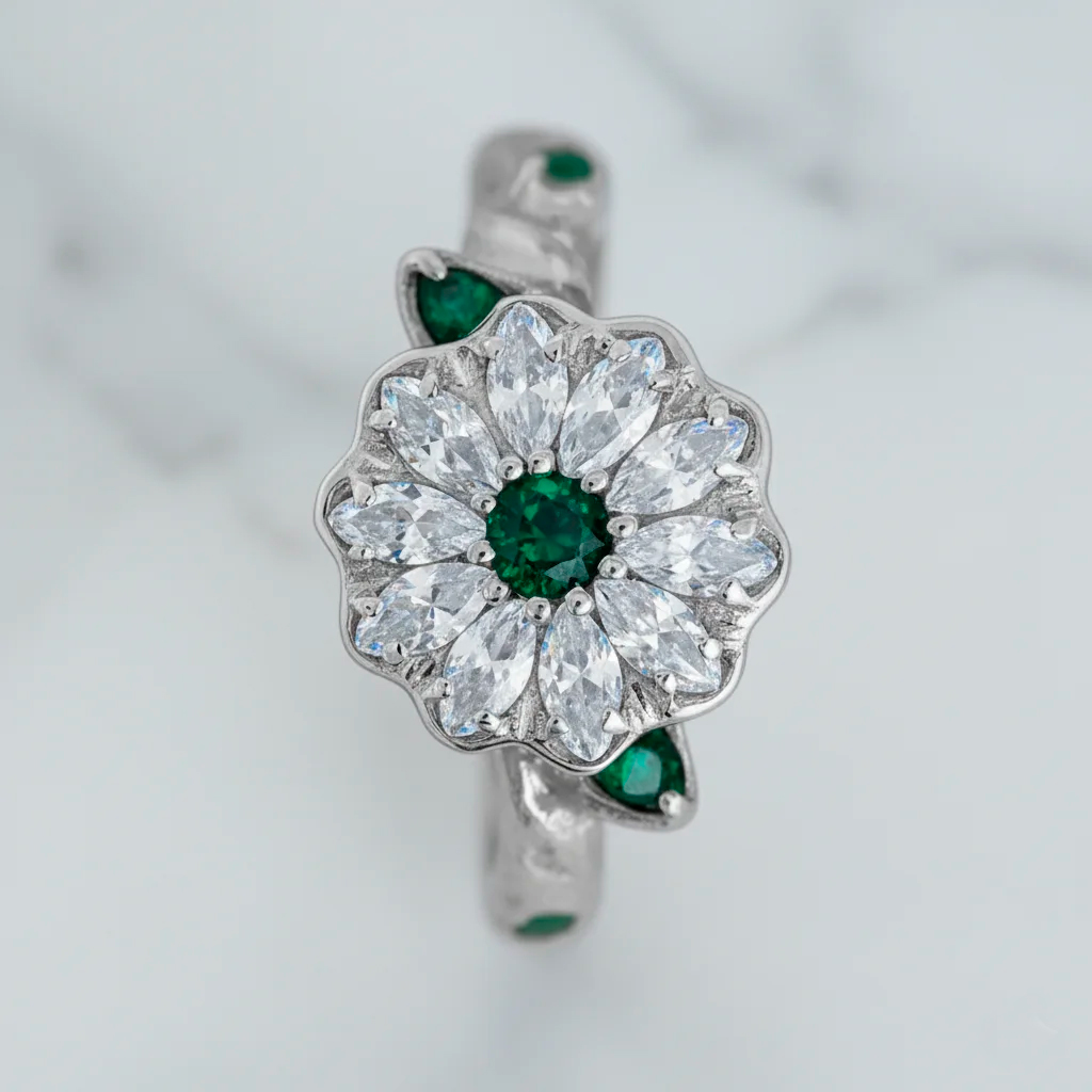 Anillo Flor del Paraíso - Imagen 3