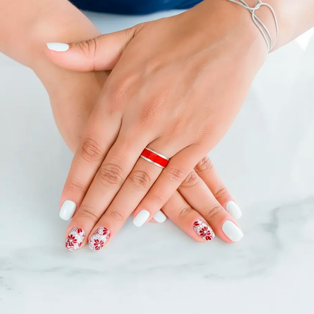 Anillo Cinta de Naturaleza – 8mm - Imagen 4